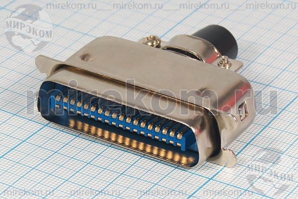 шт CENTRONICS\P2,16\36C\каб\кож мет\CENC-36M