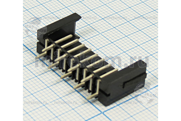 шт пит W2\1x 9\P2,54\плат 2-х ряд\\