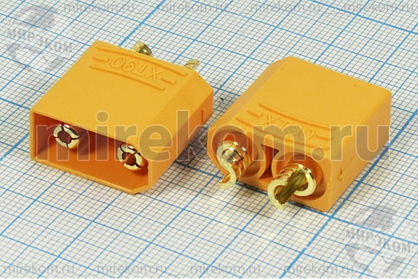 шт пит DC XT90\2C\\каб\\XT-90M