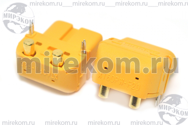 гн пит DC XT60\2P2C\\плат\угл\XT-60PW-F\
