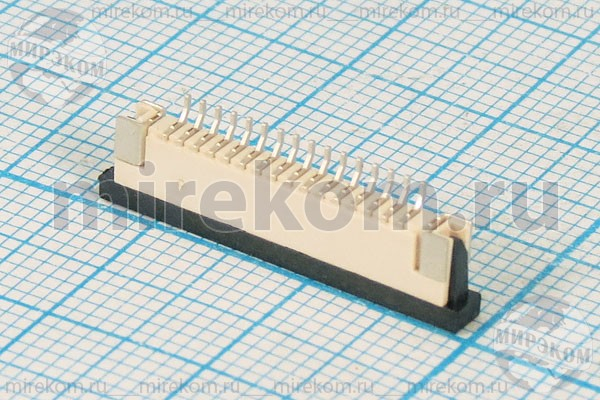 гн FPC\P1,0\16HP\шлейф\FPC-16\SMD