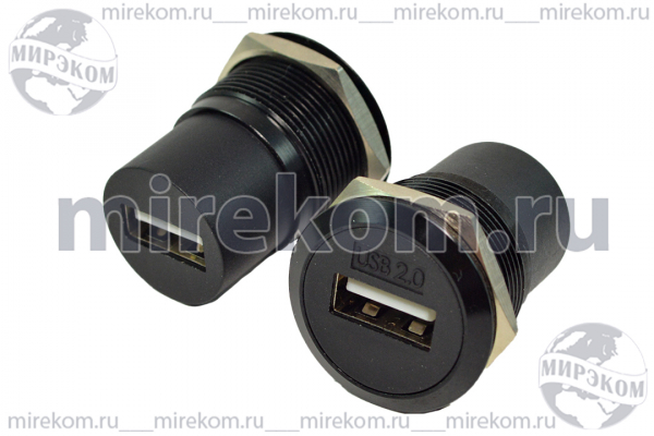 гн USB 2,0-гн USB 2,0\пан\пласт\USB2,0 A(F)-A(F)PN
