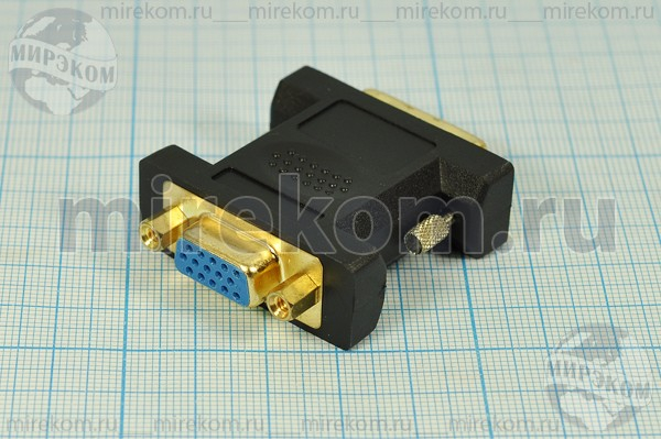 шт DVI 17/29P-гн DB15F\\\Au/пл PR5-885G
