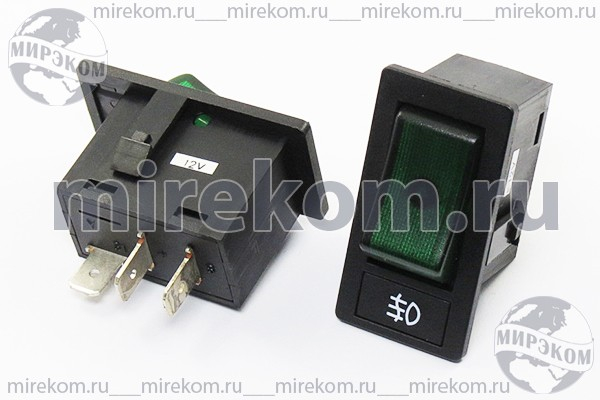 ПКлА/м\ 3T\20А12В\ON-OFF\\черILlзел\\Пр/туман/фара