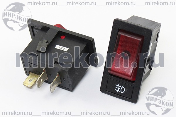 ПКлА/м\ 3T\20А12В\ON-OFF\\чер\ILкр\\Пр/туман/фара\