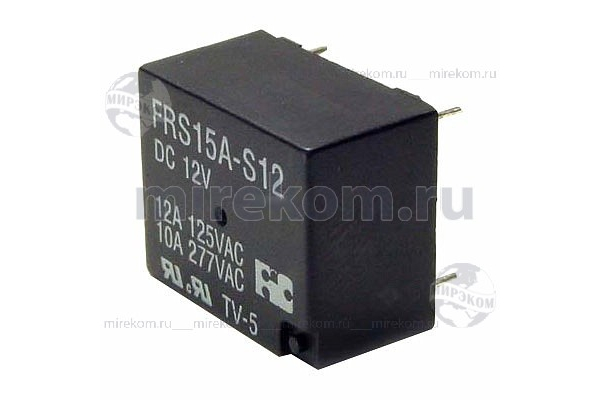 реле  12В\\FRS15A-S12\1NOx10А;125В;277В