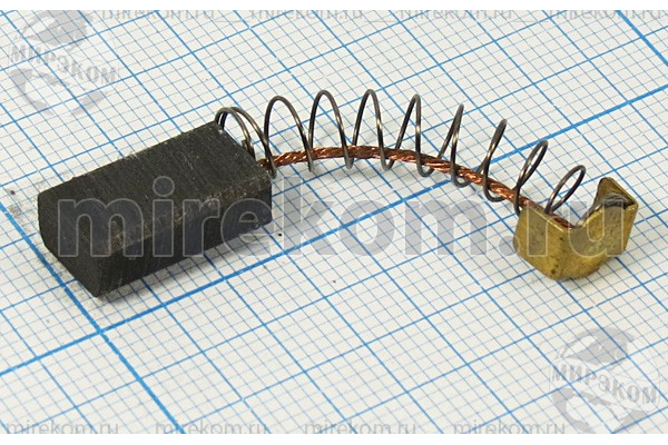 двиг щетка\ 5x 8x14\пруж/пятак 6x8\\BUR101/102\
