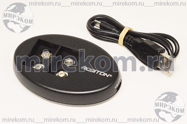 зар устр\\2x9В[крона]\USB5В1А\9V90FAST\ROBITON