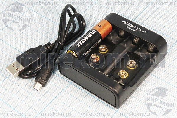 зар устр\\2-4xAA/2-4xAAA/1-2x9В[Крона]\USB\ROBITON