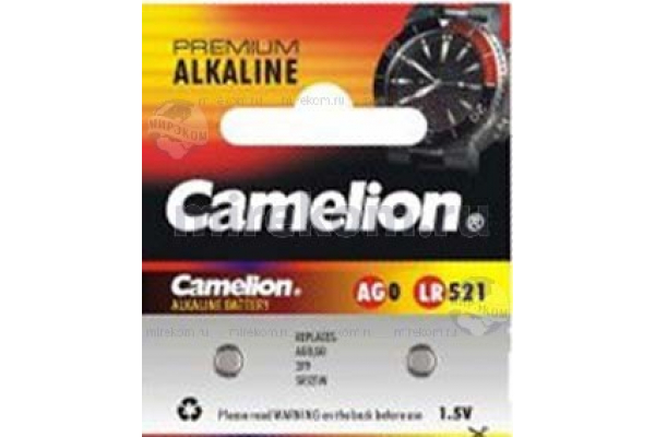 бат  1,5В\\ 5,8x2,15\Alk\AG0/LR521/379\CAMELION