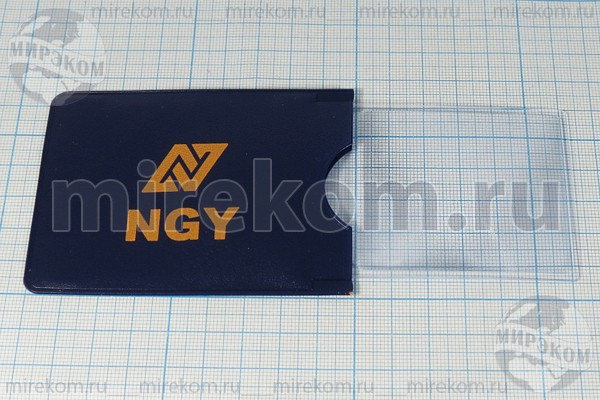 лупа  2*\ 54x 85мм\\\NGY №804\Френеля в футляре