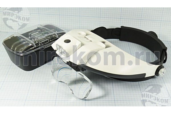 лупа  1,0*-6,0*\очки\IL\AAAx3\MG81001-G\