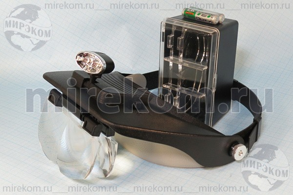 лупа  1,2*-6*\очки\IL\AAAx2\REX12-0402\бинокуляр