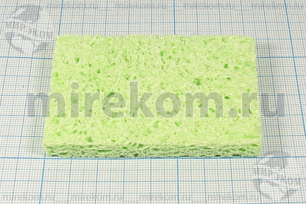 губка для очистки жала паяльника\\80x50x5\\