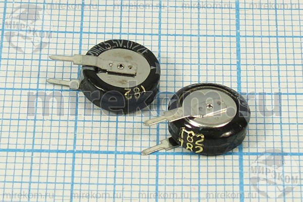 ионистор   0,022Ф\5,5\10x5\\+70C\\2P5\EECS0HD223V\