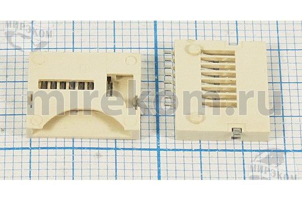 держ карт SD micro\ 9C\\SMD\\micro SD-10P
