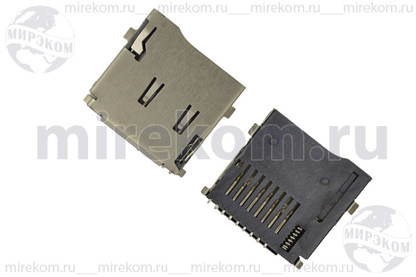 держ карт SD micro\ 9C4Cэкр\\SMD\\micro SD-9Eэкр