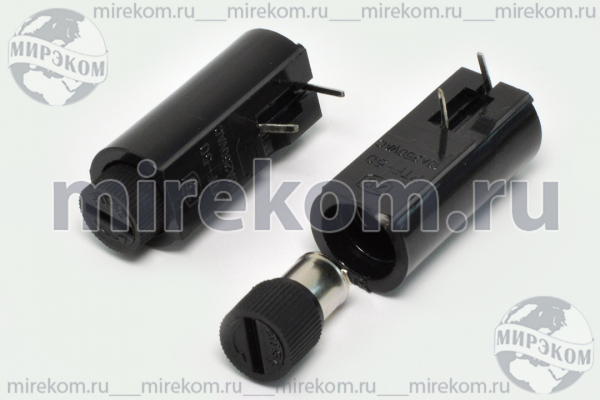 пред держ  5x20\закр B 7\2P\10А\плат\PTF-50[ZH110]