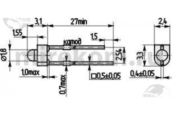 панель кинескопа\8+1\узкая\90-4[ISM]\