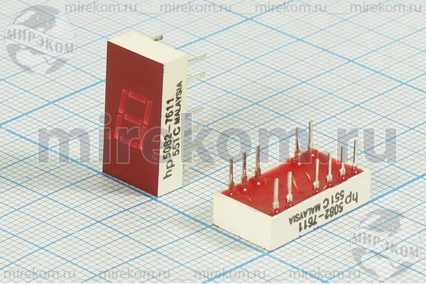СД дисплей  7/1 \ 7,6\кр\ОА\  800\HP5082-7611\