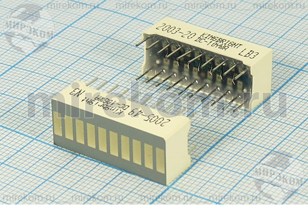СД шкала  25x10x 8\желx10\ 9000\\бел мат\DC-10YWA\