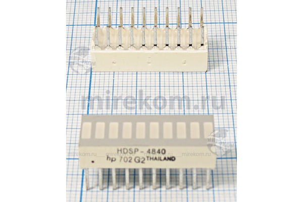 СД шкала  25x10x 5\желx10\ 1900\\бел мат\HDSP-4840