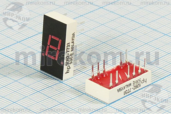 СД дисплей  7/1 \ 7,6\кр\ОА\  770\HP5082-7731\