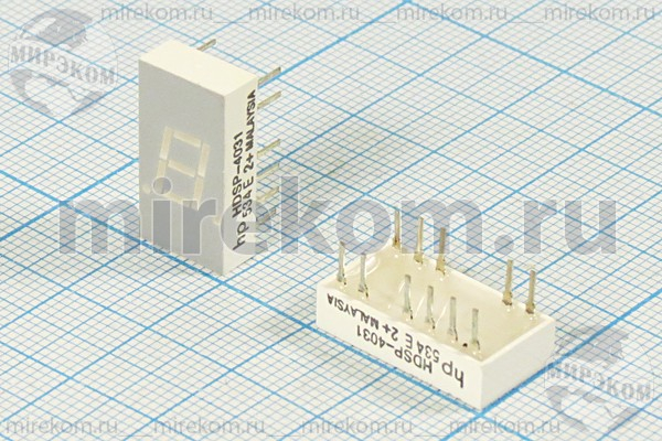 СД дисплей  7/1 \ 7,6\жел\ОА\ 2200\HDSP-4031\