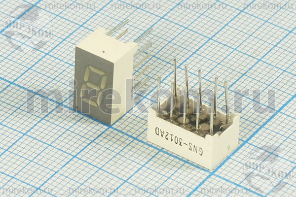СД дисплей  7/1 \ 7,6\кр\ОК\    25\GNS-3012AD\
