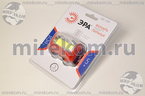 фонарь налобный\ 1сД\3xAAA\5Вт\4 режима\GB-709\ЭРА