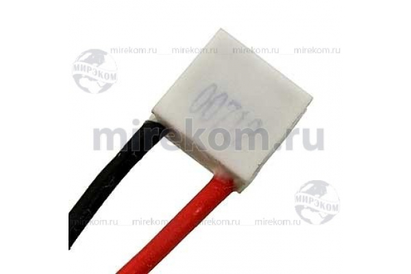 модуль Пельтье 10x10x3\0,8В\12А\ 6,8Вт\TEC1-00712