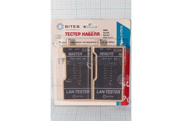 приб тестер кабелей BNC,RJ45,RJ12,RJ11,USB\TL-468\