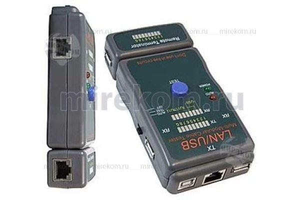 приб тестер кабелей BNC,RJ12,RJ11,USB\HL-011\