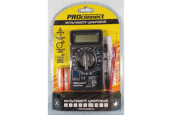 приб мультиметр\цифр\M832(DT832)\\PROCONNECT
